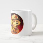 Honden Brandweerman Grote Koffiekop (Voorkant rechts)