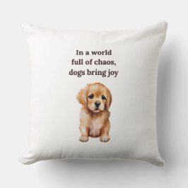 Honden brengen vreugde puppy kussen