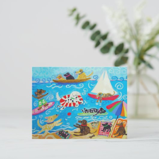 Honden Briefkaart (Staand voorkant)