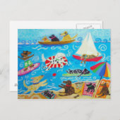 Honden Briefkaart (Voorkant / Achterkant)