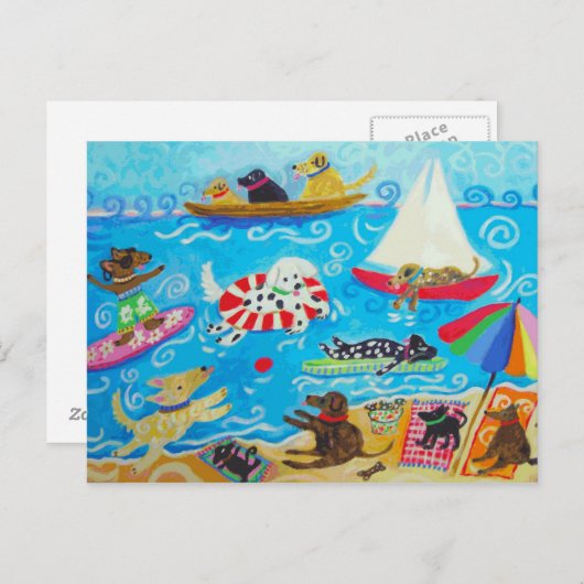 Honden Briefkaart (Voorkant / Achterkant)