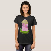 Honden Bruid Sluier Trouwen T-shirt (Voorkant volledig)