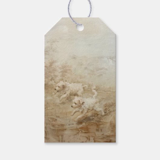 Honden - Cadeau Labels Cadeaulabel (Voorkant)