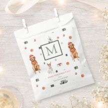 Honden & Cadeaus Prettig Kerstmis Monogram
