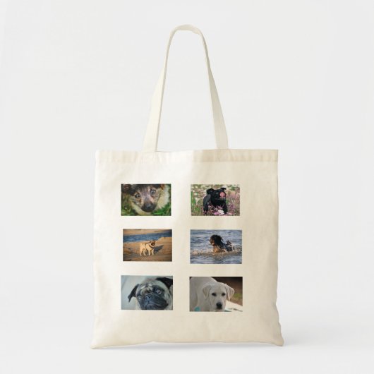 Honden canvas tas (Voorkant)