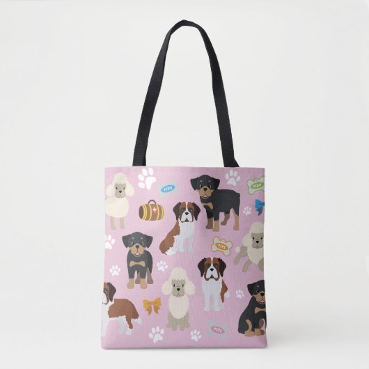 Honden Canvas tas - Dog Group 2 (Voorkant)