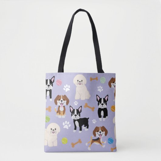 Honden Canvas tas - Dog Group 4 (Voorkant)