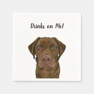 Honden Cocktailservetjes Servet