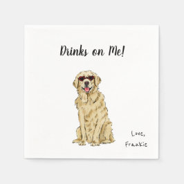 Honden Cocktailservetten Servet