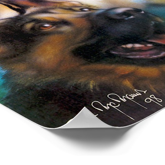 Honden Collage Poster (Hoek)