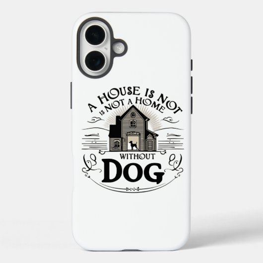 Honden complete huizen Case-Mate iPhone case (Achterkant)