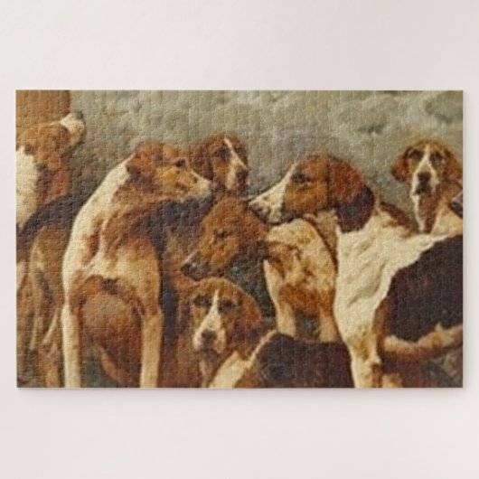 HONDEN CONFERENTIE! LEGPUZZEL (Horizontaal)
