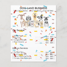 Honden confetti regenboog