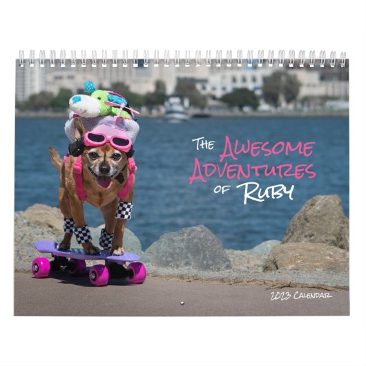 Honden - De Geweldige avonturen van Ruby - 2023 Kalender (Hoes)