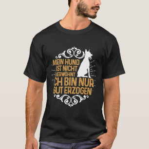 Honden die geen doekje doberman Hondenliefhebber h T-shirt