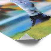 Honden die honkbal Poster spelen (Hoek)