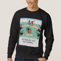 Honden die honkbal spelen 