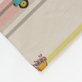 Honden die in Voertuigen Patroon bewegen Fleece Deken (Hoek)