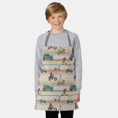 Honden die in Voertuigen Patroon bewegen Schort (Gedragen)