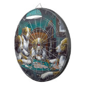 Honden die poker Cassius Marcellus spelen 1894 Dartbord (Voorkant Rechts)