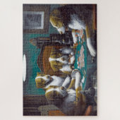 Honden die poker Cassius Marcellus spelen 1894 Legpuzzel (Verticaal)