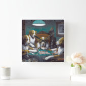 Honden die poker Cassius Marcellus spelen 1894 Vierkante Klok (Huis)