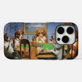 Honden die Poker spelen van Cassius Marcellus Cool Case-Mate iPhone Case (Achterkant (horizontaal))