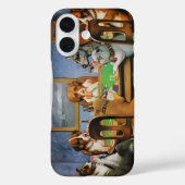 Honden die Poker spelen van Cassius Marcellus Cool Case-Mate iPhone Case (Achterkant)