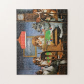 Honden die Poker spelen van Cassius Marcellus Cool Legpuzzel (Verticaal)