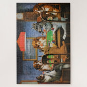 Honden die Poker spelen van Cassius Marcellus Cool Legpuzzel (Verticaal)