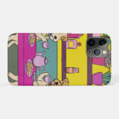 Honden die 's middags thee drinken Case-Mate iPhone case (Achterkant (horizontaal))