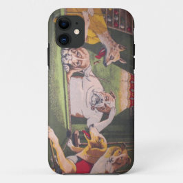 honden die zwembad spelen Case-Mate iPhone case