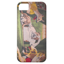 honden die zwembad spelen Case-Mate iPhone case
