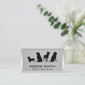 Honden | Dierlijke diensten Visitekaartje (Staand voorkant)