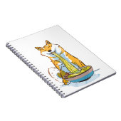 Honden | Een shiba Inu-hond die ramen eet Notitieboek (Rechterzijde)