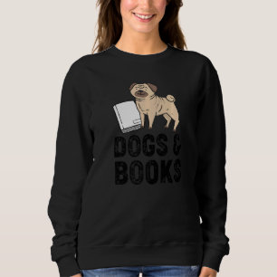 Honden en boeken, eigenaar van een sleepboot die b trui