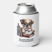 Honden en boekovers blikjeskoeler (Blikje Achterkant)