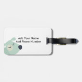 Honden en Botten Bagagelabel (Achterkant horizontaal)