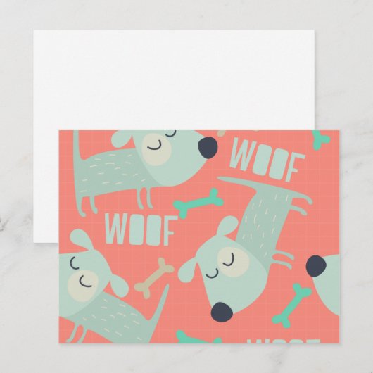 Honden en Botten Briefkaart (Voorkant / Achterkant)