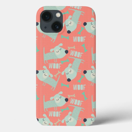 Honden en Botten Case-Mate iPhone Case (Achterkant)
