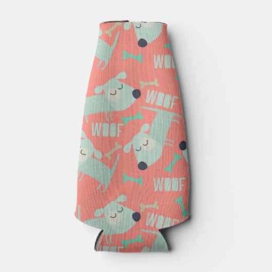 Honden en Botten Flesjeskoeler (Voorkant)