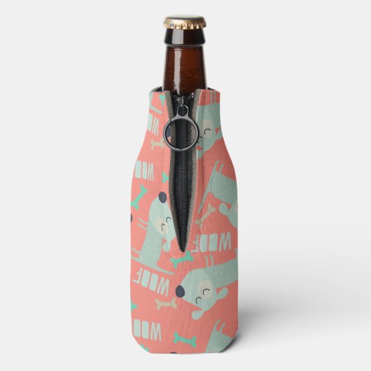 Honden en Botten Flesjeskoeler (Fles Achterkant)