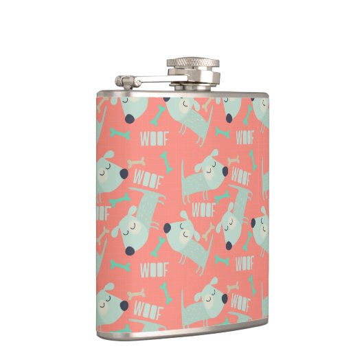 Honden en Botten Heupfles (Rechts)