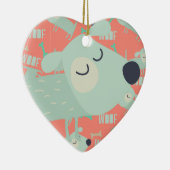 Honden en Botten Keramisch Ornament (Rechts)