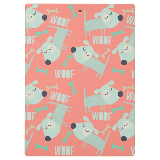 Honden en Botten Klembord (Achterkant)