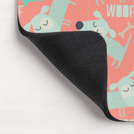 Honden en Botten Muismat (Hoek)