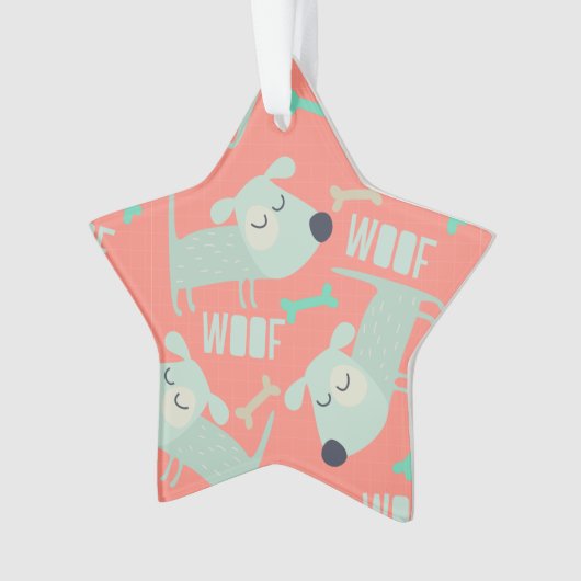 Honden en Botten Ornament (voorkant)