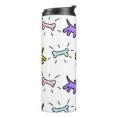 Honden en Botten PY Graffiti Style Thermal Trumble Thermosbeker (Gedraaid links)