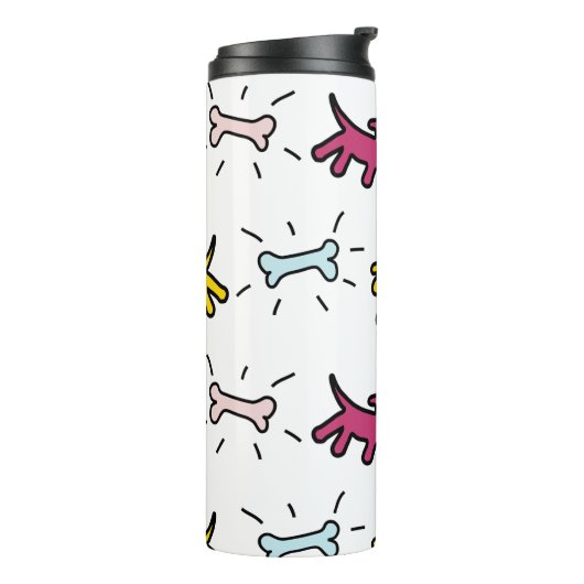 Honden en Botten RY Graffiti Style Thermal Trumble Thermosbeker (Gedraaid links)