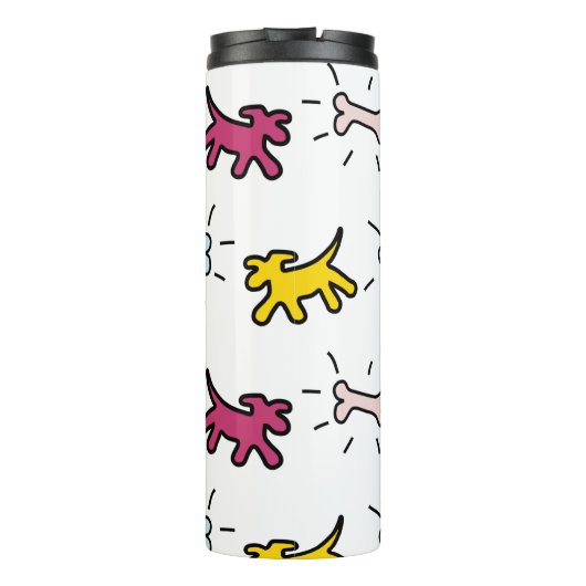 Honden en Botten RY Graffiti Style Thermal Trumble Thermosbeker (Achterkant)